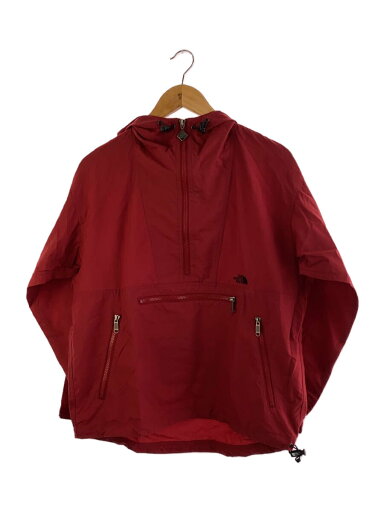 【中古】THE NORTH FACE◆アノラックパーカー/S/ナイロン/RED/無地//【メンズウェア】 【中古】THE NORTH FACE◆アノラックパーカー/S/ナイロン/RED/無地//【メンズウェア】