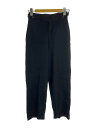 【中古】H BEAUTY&YOUTH◆22AW/GURKHA PANTS/M/ウール/BLK/1614-217-5888【レディースウェア】