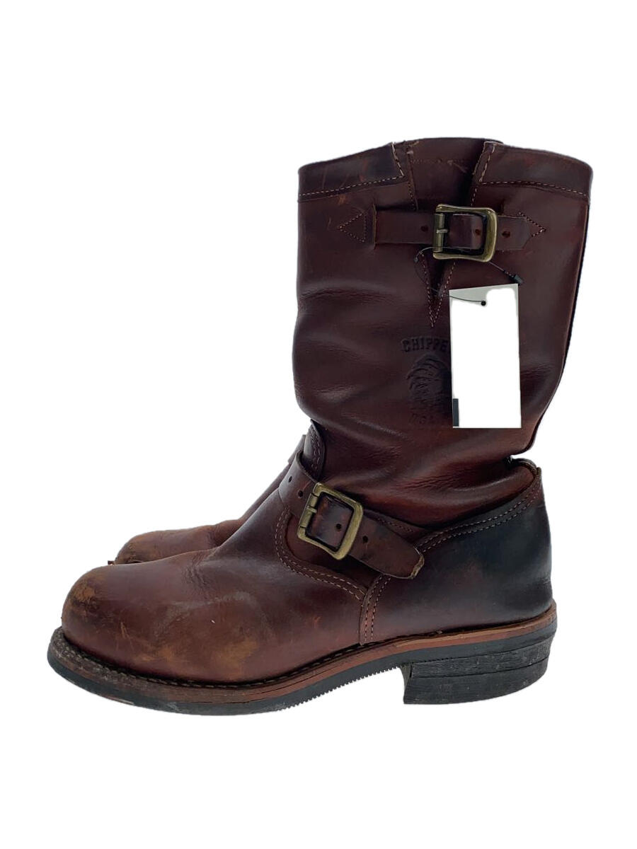 【中古】CHIPPEWA◆エンジニアブーツ/US8/91068【シューズ】