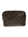 【中古】LOUIS VUITTON◆トゥルース・トワレット28_モノグラム・キャンバス_BRW/PVC/BRW【バッグ】(4)