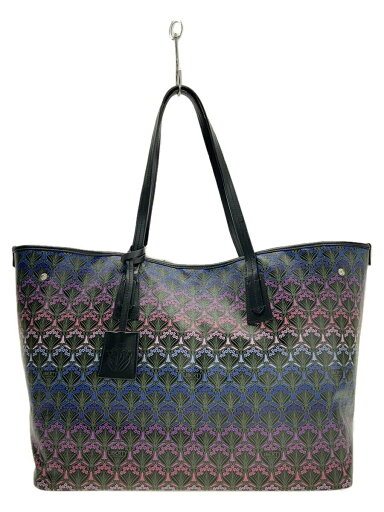 【中古】LIBERTY LONDON/トートバッグ/--/BLK/総柄【バッグ】 【中古】LIBERTY LONDON/トートバッグ/--/BLK/総柄【バッグ】
