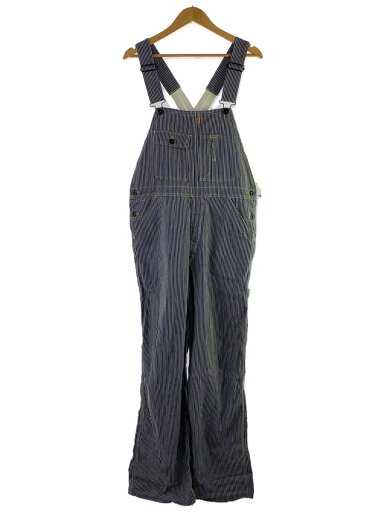 【中古】SUGAR CANE◆オーバーオール/--/コットン/ストライプ/M41121【メンズウェア】 【中古】SUGAR CANE◆オーバーオール/--/コットン/ストライプ/M41121【メンズウェア】