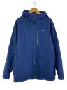 【中古】patagonia◆袖汚れ有/Snowshot Jacket/L/ポリエステル/NVY/30942FA21【メンズウェア】