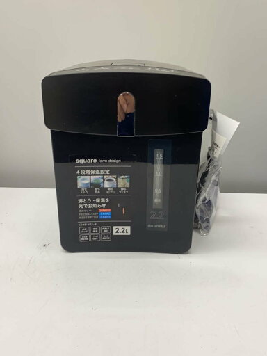 【中古】IRIS OHYAMA◆電気ポット IAHD-122【家電・ビジュアル・オーディオ】 【中古】IRIS OHYAMA◆電気ポット IAHD-122【家電・ビジュアル・オーディオ】