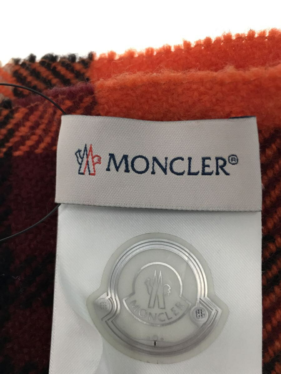 【中古】MONCLER◆ストール/ウール/ORN/チェック/メンズ/E20910005600 A0051【服飾雑貨他】 2