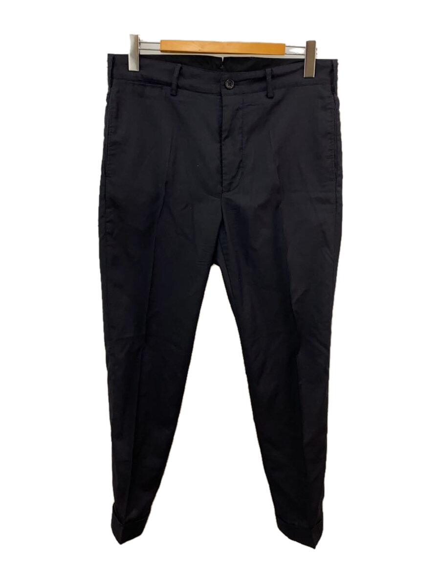 【中古】Engineered Garments◆スラックスパンツ/34/ウール/BLK/無地【メンズウェア】