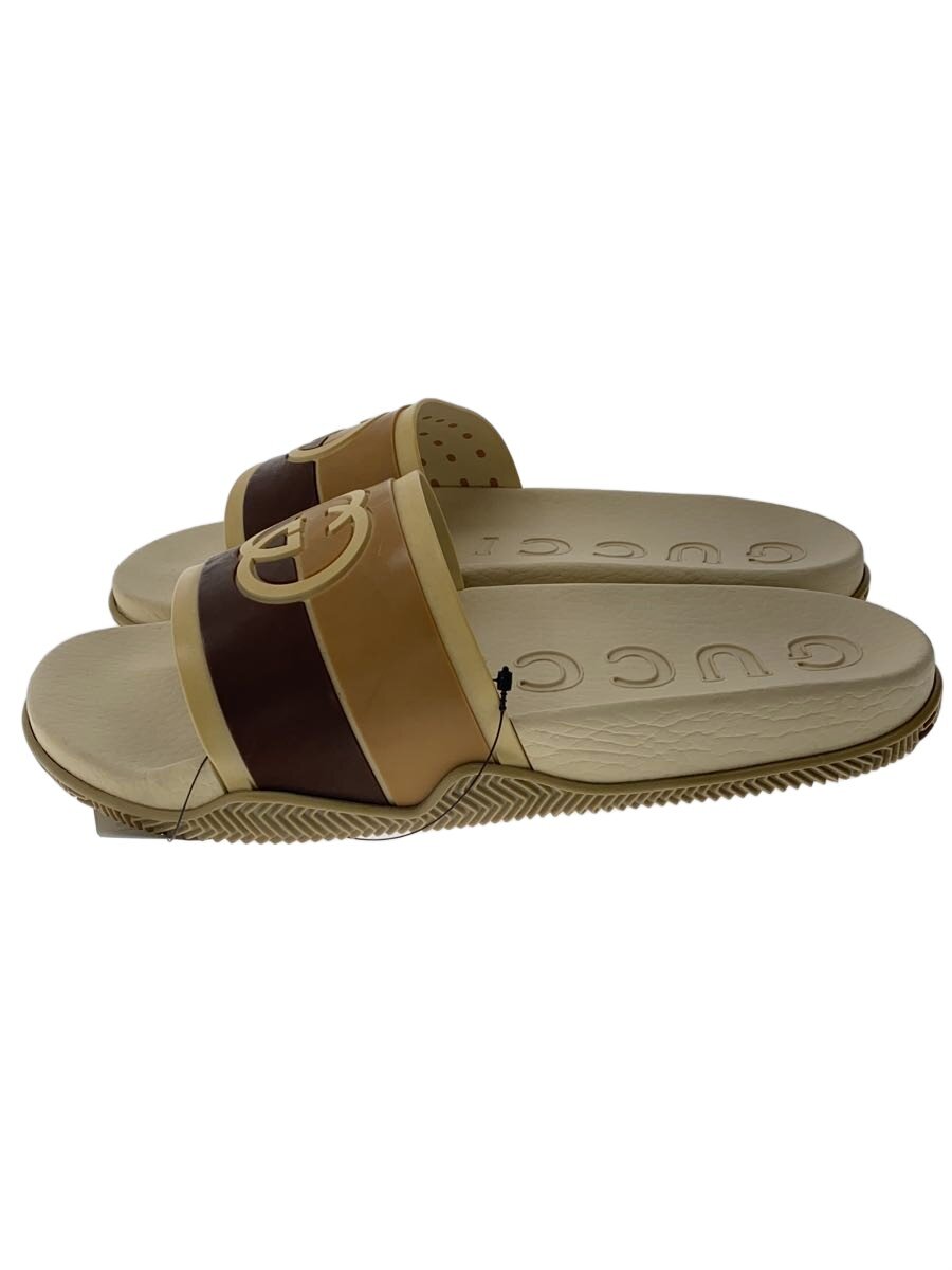 【中古】GUCCI◆サンダル/UK8/ベージュ/655265//【シューズ】