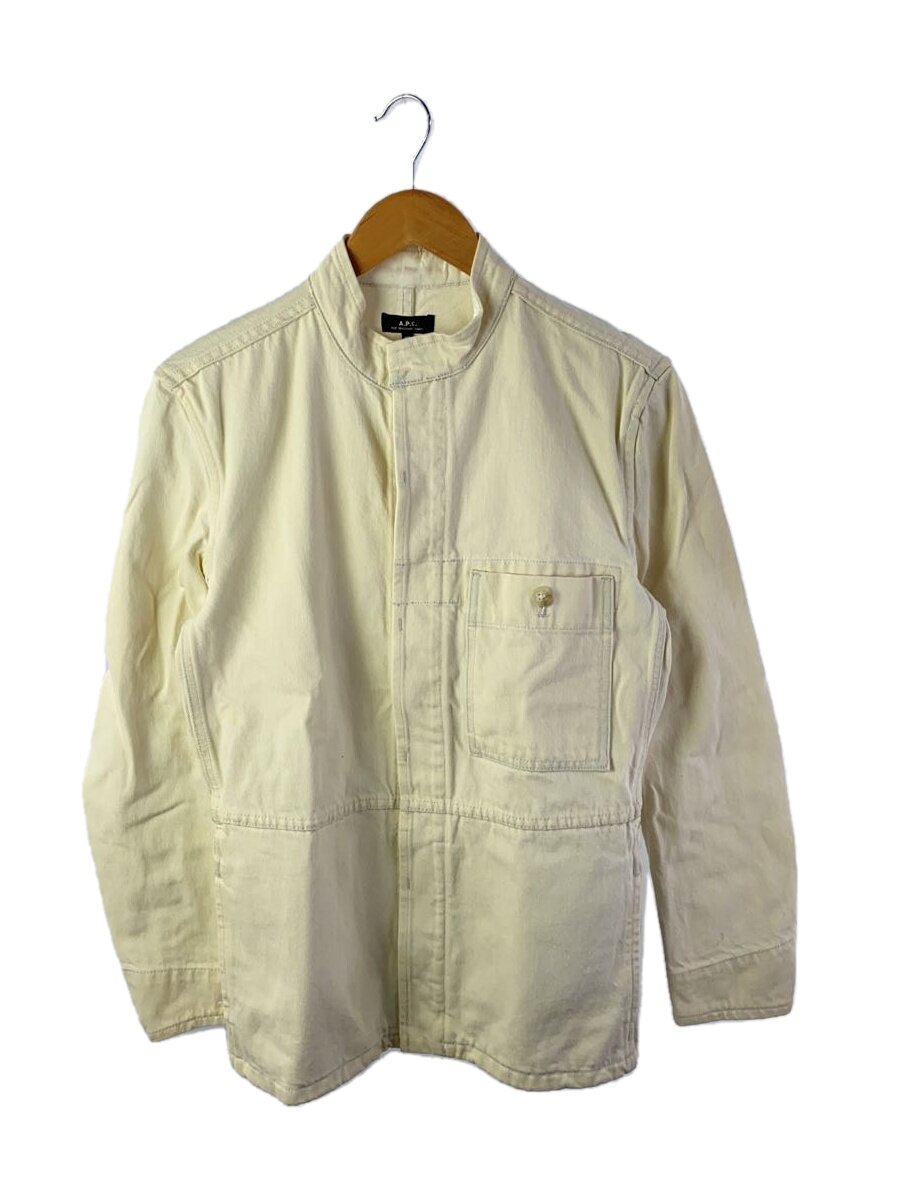 【中古】A.P.C.◆カバーオール/XS/コットン/アイボリー//【メンズウェア】