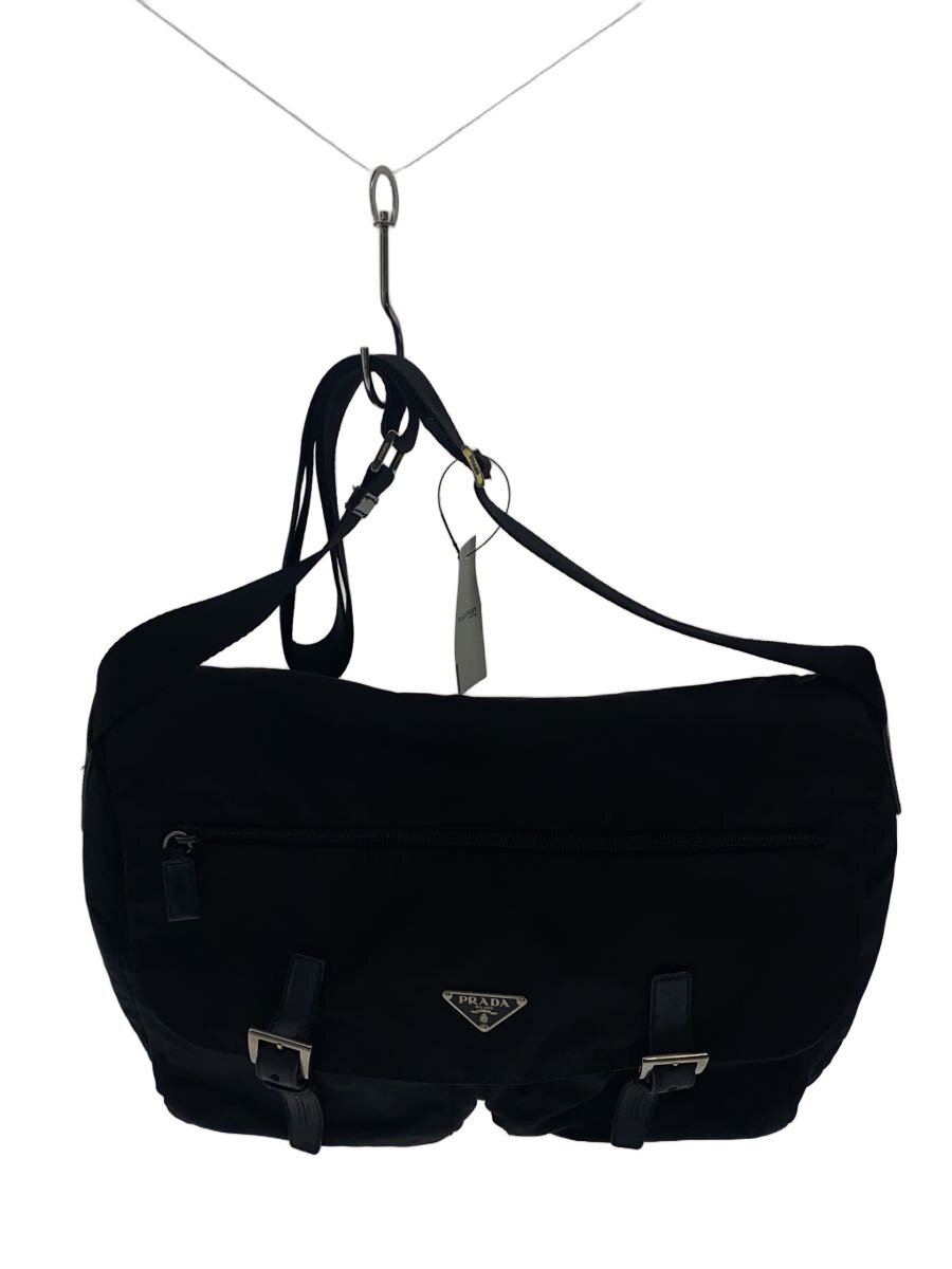 【中古】PRADA◆ショルダーバッグ/VEL