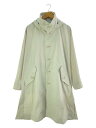 【中古】HOMME PLISSE ISSEY MIYAKE◆コート/1/ポリエステル/CRM/HP23FA314//【メンズウェア】