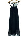 【中古】GRACE CONTINENTAL◆半袖ワンピース/36/ポリエステル/BLK/無地/03232 31196-00【レディースウェア】(4)