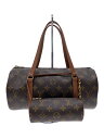 【中古】LOUIS VUITTON◆2)パピヨン30_モノグラム・キャンバス_BRW/PVC/BRW【バッグ】(4)