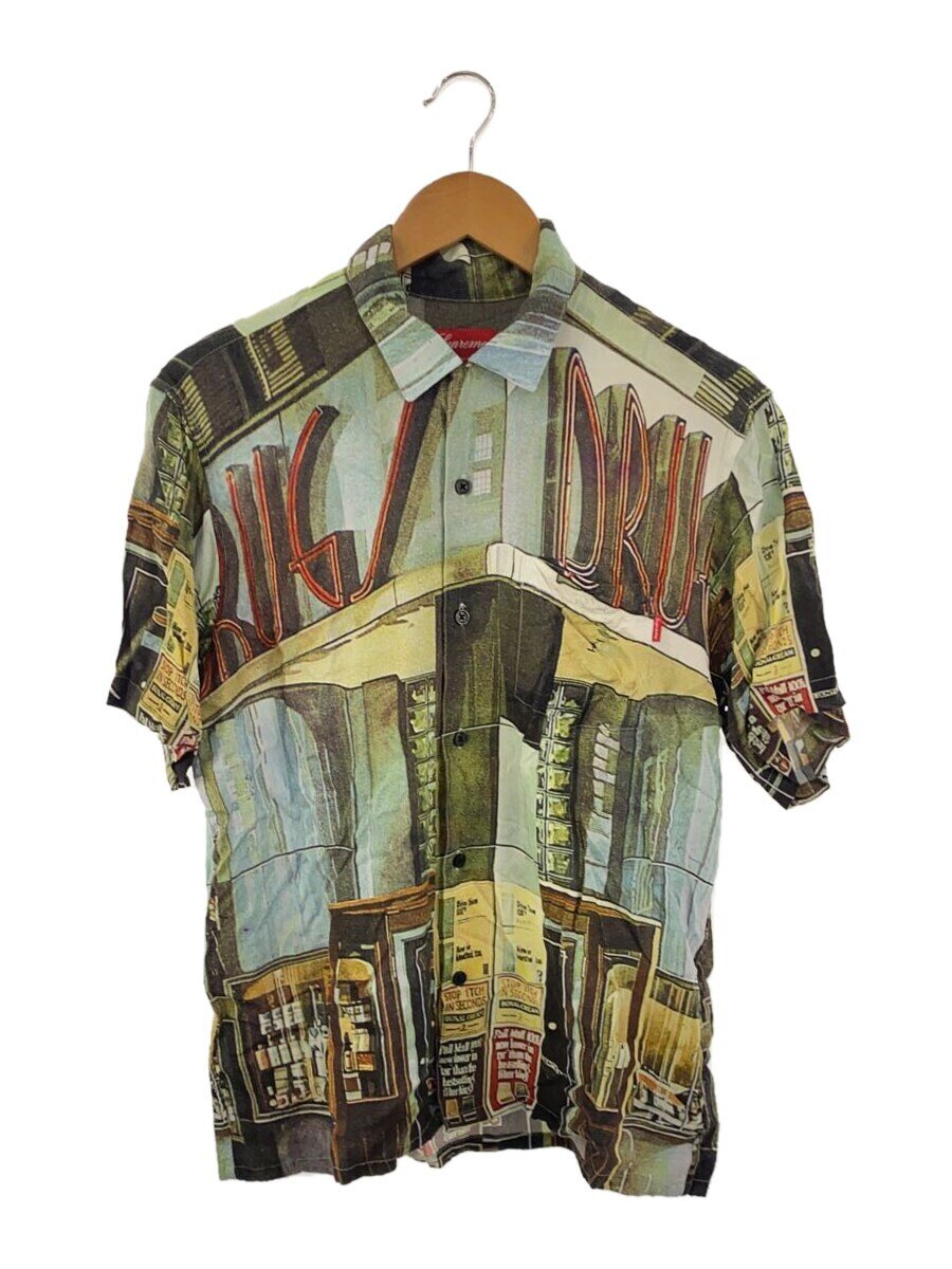 【中古】Supreme◆半袖シャツ/S/レーヨン/マルチカラー//【メンズウェア】
