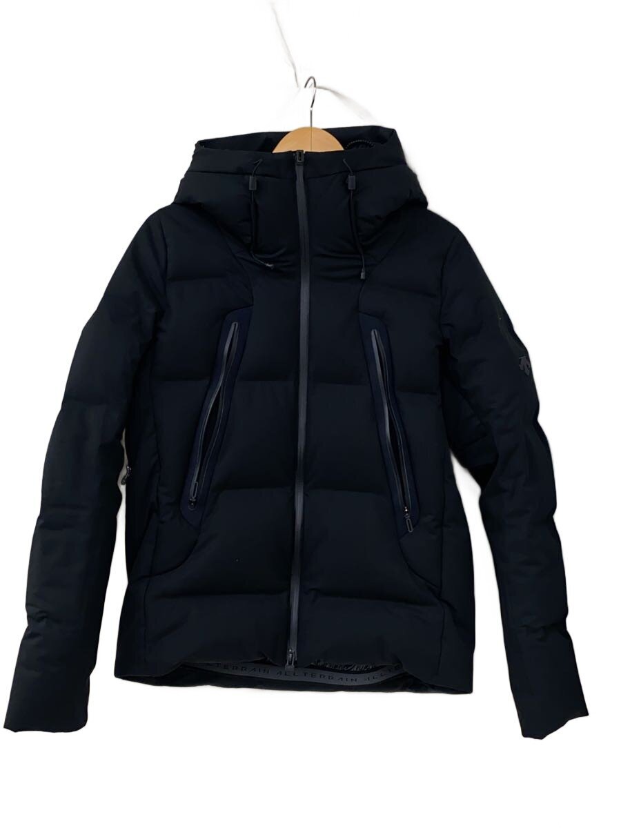 DESCENTE◆ダウンジャケット/M/ポリエステル/ブラック/DAMYGK30U/MIZUSAWA DOWN JACKET MO//