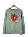 【中古】UNDERCOVER◆スウェット/1/コットン/BLU/プリント【レディースウェア】