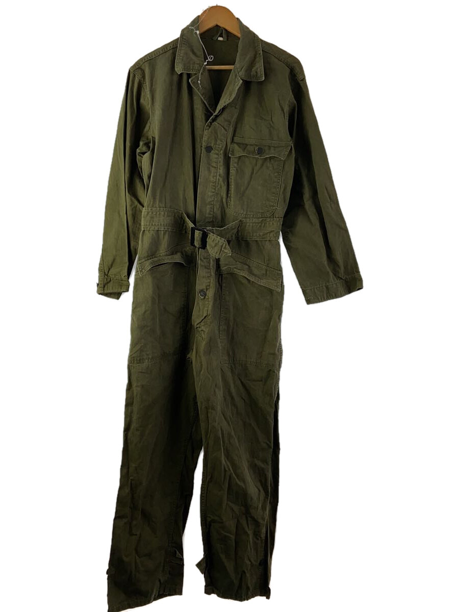 【中古】US.ARMY◆M-43/13スター/ヘリンボーン/ジャンプスーツ/オールインワン/36/コットン/KHK/M-43【メンズウェア】