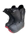 【中古】BURTON◆スノーボードブーツ/26.5cm/BLK【スポーツ】