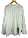 【中古】THE NORTH FACE◆APEX LIGHT PISTE_エイペックスライトピステ/L/ナイロン/WHT【メンズウェア】