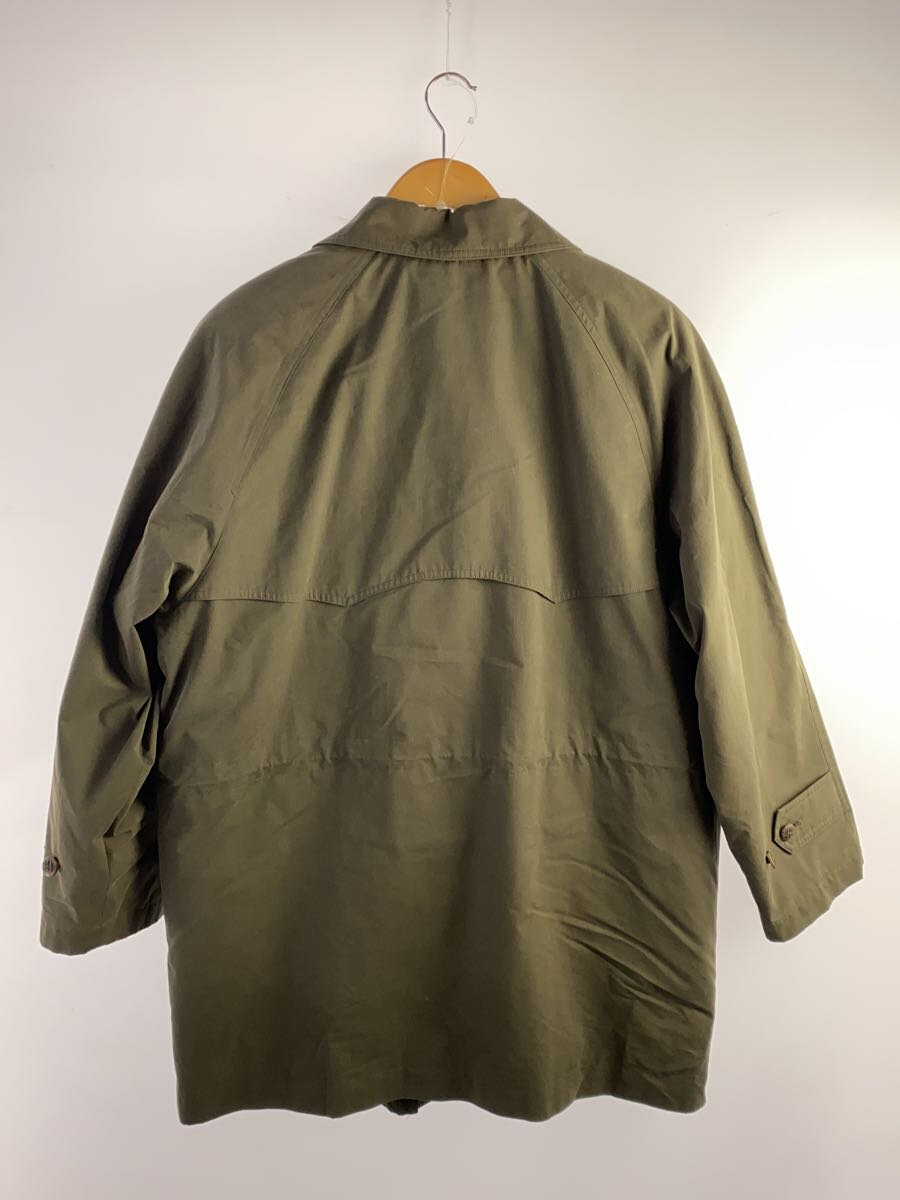 【中古】Aquascutum◆コート/S/ポリエステル/カーキ【メンズウェア】