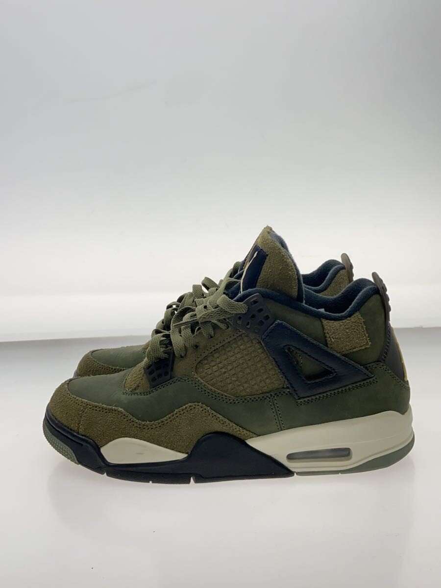 NIKE◆AIR JORDAN 4 RETRO_エアジョーダン 4 レトロ/26.5cm/KHK/FB9927-200//