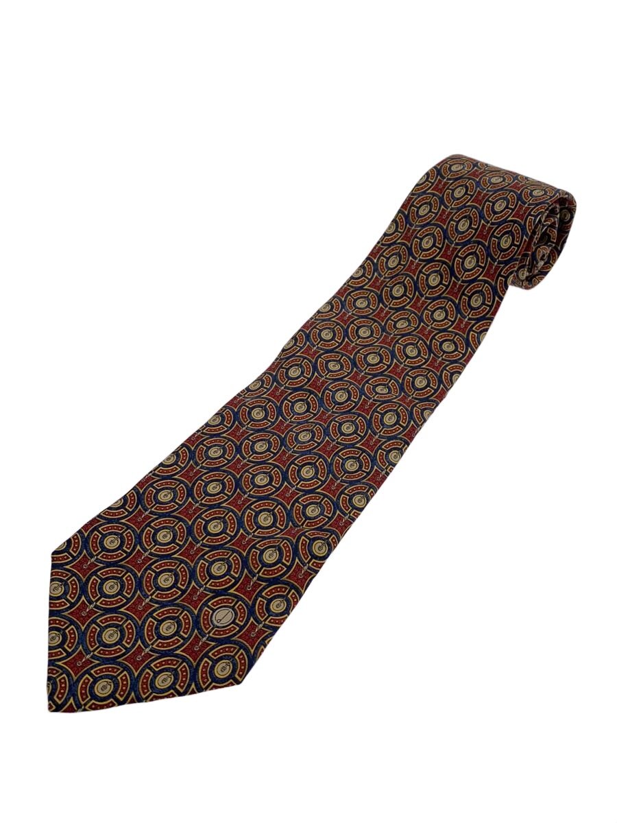 【中古】dunhill◆ネクタイ/シルク/メ