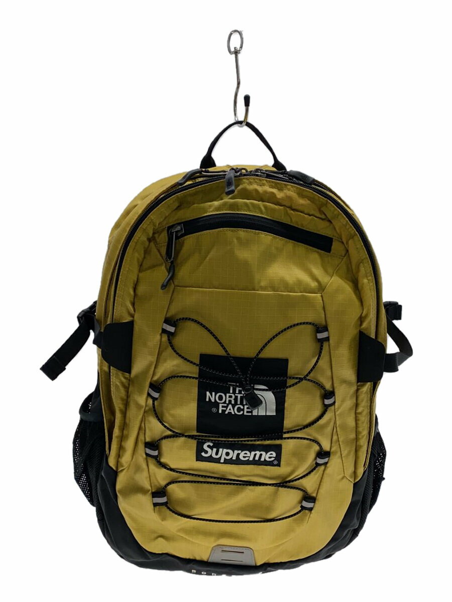【中古】THE NORTH FACE◆リュック/ナイロン/YLW/METALLIC BOREALIS BACKPACK/NF0A3KW1【バッグ】