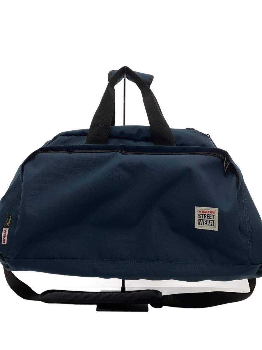 【中古】VISION STREET WEAR◆ボストンバッグ/--/NVY【バッグ】