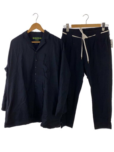 【中古】Sasquatchfabrix.◆セットアップ/M/ウール/BLK/無地/18aw-sy9-005【メンズウェア】 【中古】Sasquatchfabrix.◆セットアップ/M/ウール/BLK/無地/18aw-sy9-005【メンズウェア】