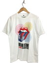 【中古】Tシャツ/FREE/コットン/WHT ROLLINGSTONES/60周年記念花火大会限定Tシャツ【メンズウェア】