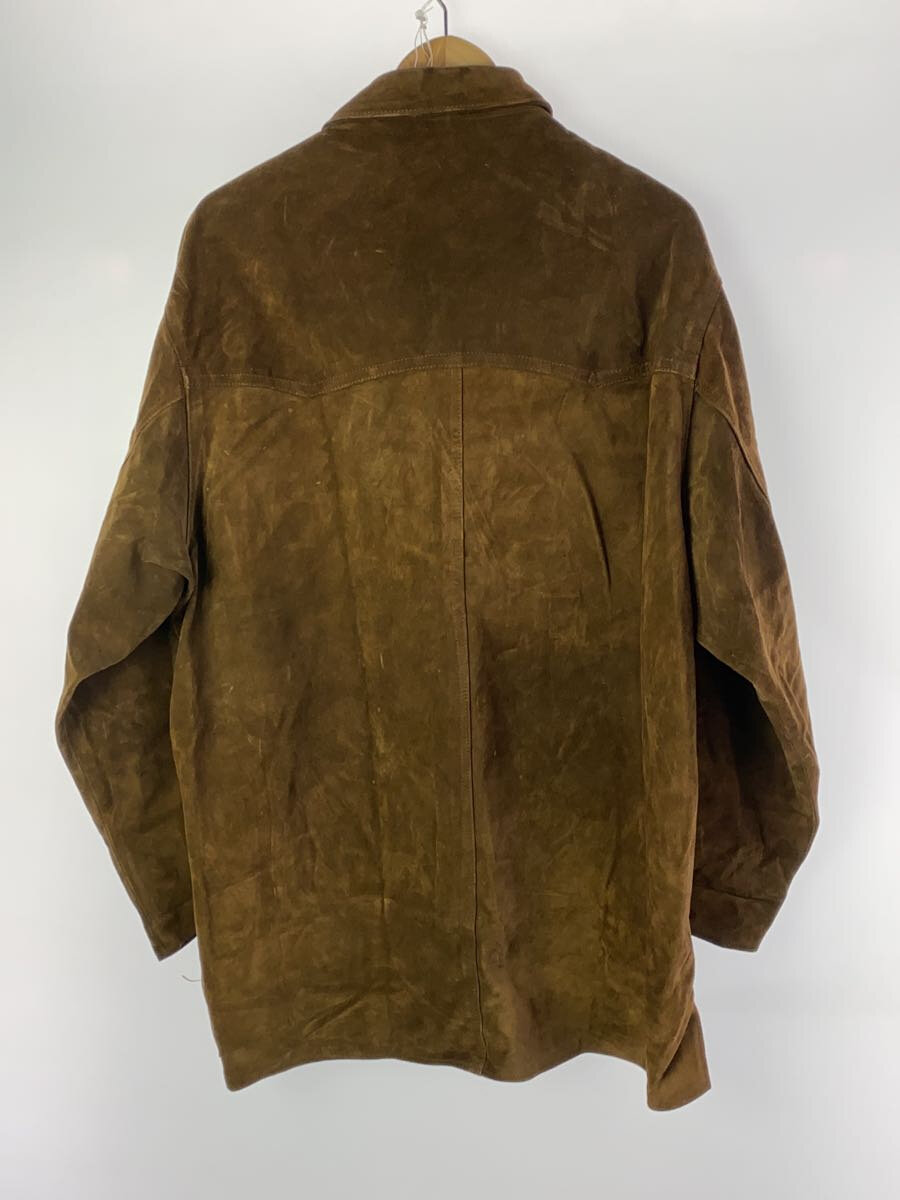 【中古】VERA PELLE◆レザージャケット・ブルゾン/--/レザー/CML【メンズウェア】