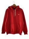 【中古】THE NORTH FACE◆SMALL LOGO HEATHER SWEAT HOODIE_スモールロゴヘザースウェットフーディ/L/ポリエ【メンズウェア】(4)
