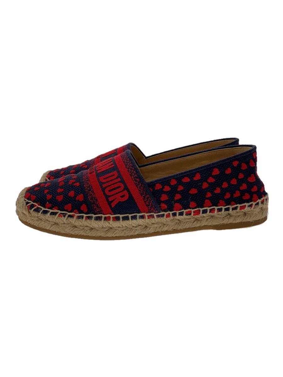 【中古】Christian Dior◆エスパドリーユ/35.5/NVY/CL0221【シューズ】