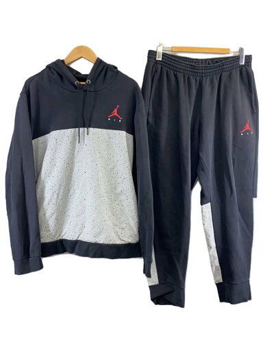 【中古】NIKE◆セットアップ/XL/コットン/ブラック【メンズウェア】 【中古】NIKE◆セットアップ/XL/コットン/ブラック【メンズウェア】