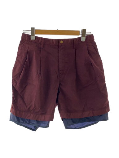 【中古】kolor◆チノクロスショーツ/ショートパンツ/2/ナイロン/BRD/21SCM-P07104【メンズウェア】 【中古】kolor◆チノクロスショーツ/ショートパンツ/2/ナイロン/BRD/21SCM-P07104【メンズウェア】