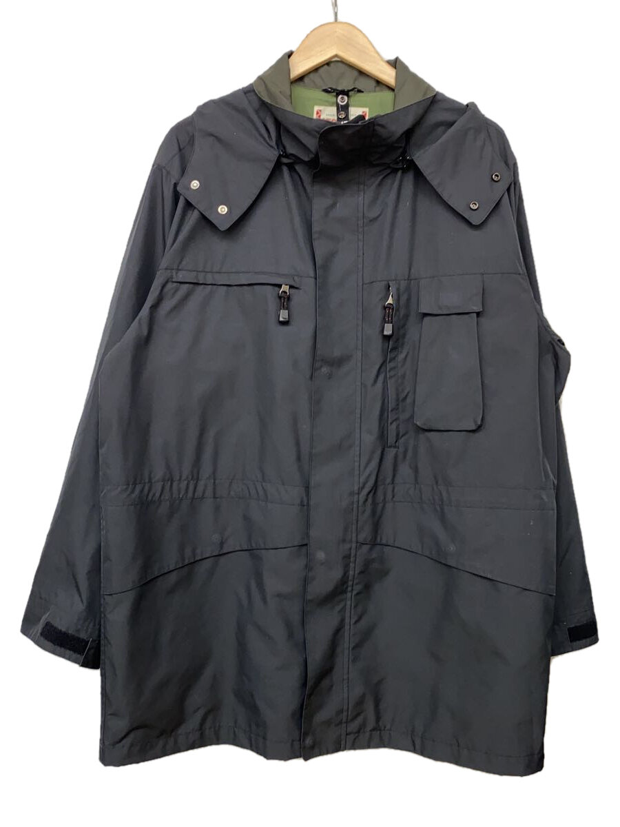 【中古】McGREGOR◆コート/LL/ポリエステル/BLK/MM11-0661/フード着脱可【メンズウェア】