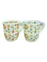 【中古】Minton◆ハドンホール/ペアマグカップ/2点セット/WHT【キッチン用品】