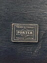 【中古】PORTER◆長財布/レザー/BLK/無地/メンズ【服飾雑貨他】 3