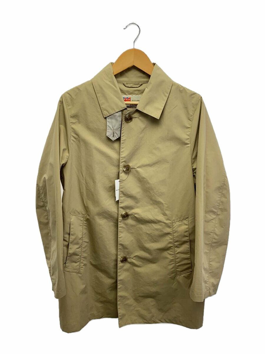 【中古】Traditional Weatherwear◆コート/36/ポリエステル/BEG/無地/G181APFC0093EB【メンズウェア】