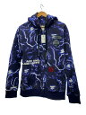 【中古】AAPE BY A BATHING APE◆パーカー/S/コットン/NVY/aapswm3825xah【メンズウェア】(4)