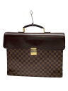 【中古】LOUIS VUITTON◆アルトナPM_ダミエ・エベヌ_BRW/PVC/BRW【バッグ】
