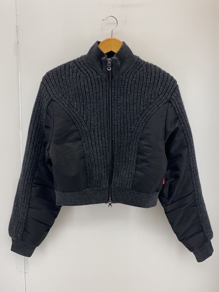 Rakuten - 【中古】DIESEL◆ニットジャケット/ブルゾン/S/ポリエステル/GRY/M-ODENA【レディースウェア】