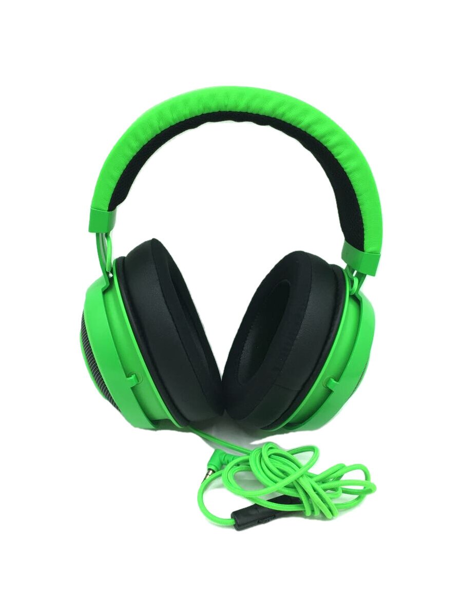 Sound-Isolating Type - 【中古】Razer◆ヘッドセット Kraken RZ04-02830200-R3M1 [Green]//【家電・ビジュアル・オーディオ】