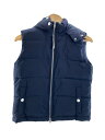 【中古】TOMMY HILFIGER◆ダウンベスト/S/ポリエステル/NVY/無地/12-4613802-040【レディースウェア】