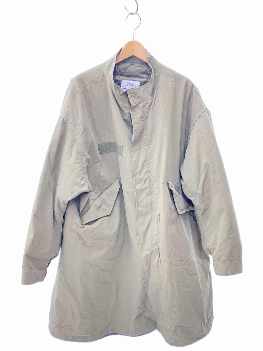 【中古】FREAK’S STORE◆コート/M/コットン/KHK/無地/22AW-003CO【メンズウェア】