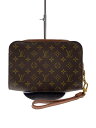 【中古】LOUIS VUITTON◆オルセー_モノグラム・キャンバス_BRW/PVC/BRW【バッグ】