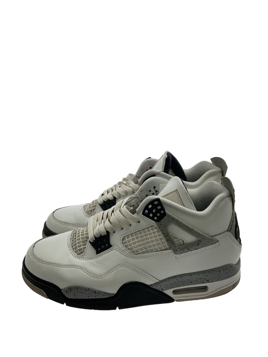 NIKE◆AIR JORDAN 4_エアジョーダン 4 27.5cm WHT
