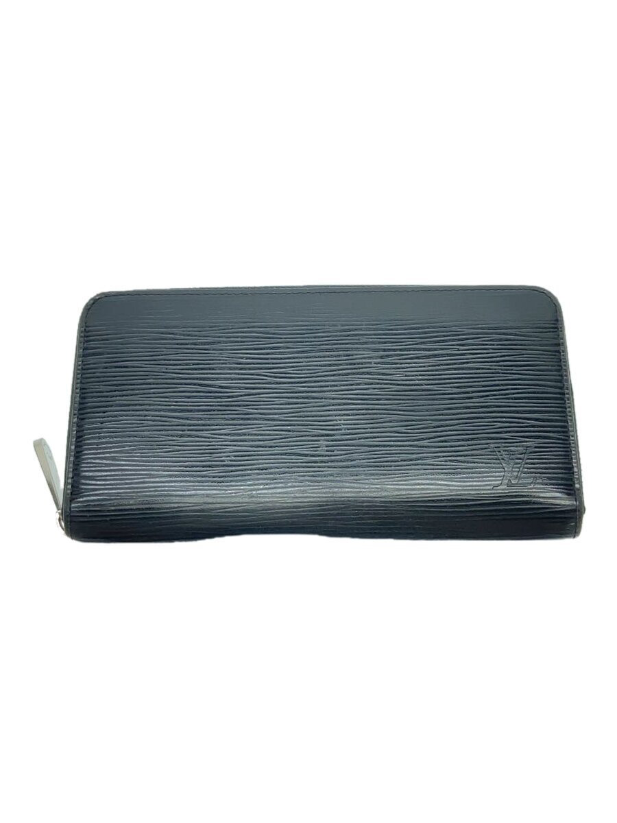 【中古】LOUIS VUITTON◆ジッピー・ウォレット_エピ_BLK/牛革/BLK/メンズ//【服飾雑貨他】