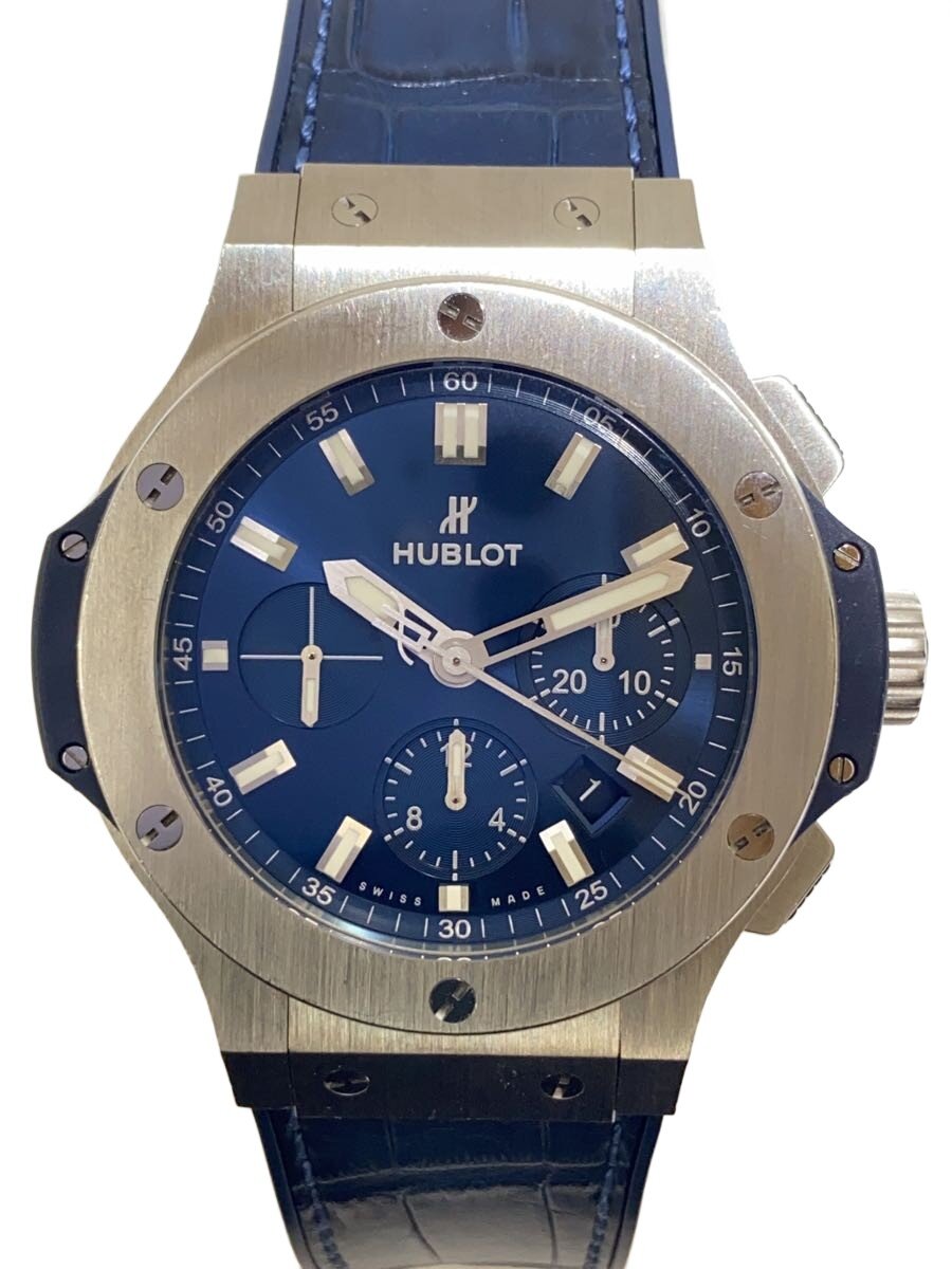 【中古】HUBLOT◆ベゼル裏蓋 バックル擦れ傷あり/ビッグバン/スチールブルー/301.SX.7170 LR//【服飾雑貨他】