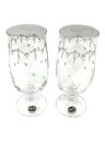 【中古】BOHEMIA GLASS(Crystal)◆グラス//2点セット/CLR【キッチン用品】