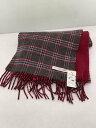 【中古】Johnston’s Of Elgin◆マフラー/--/GRY/チェック/レディース【服飾雑貨他】(4)